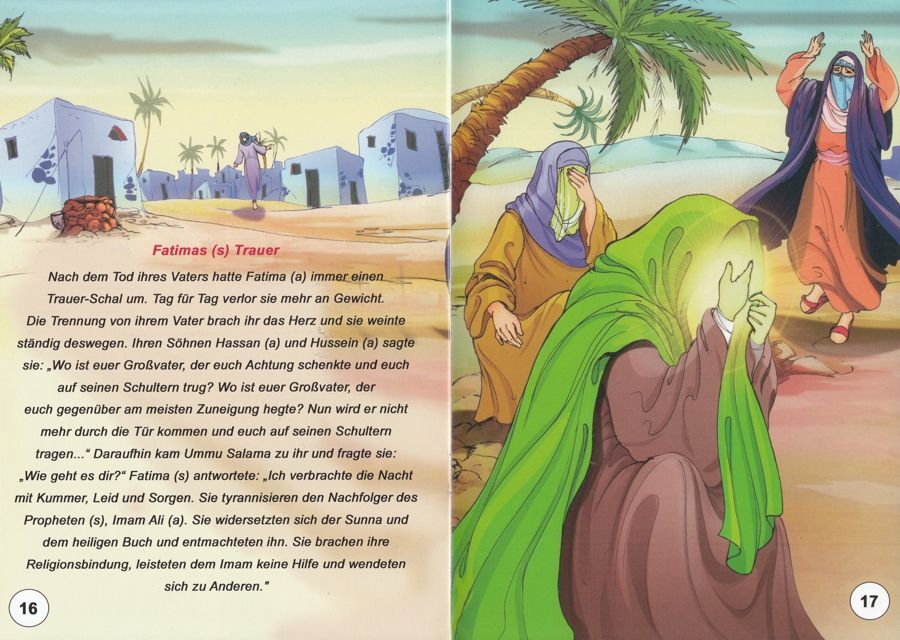 Die heilige Fatima (s) - islamische Kindergeschichten