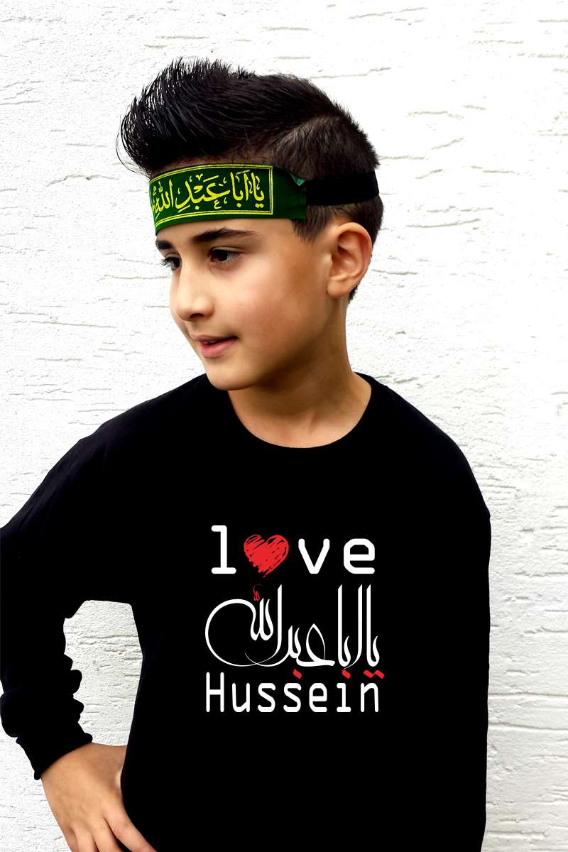Ashura Muharram Kinder Kleidung Langarm T-Shirt Love Imam Hussein