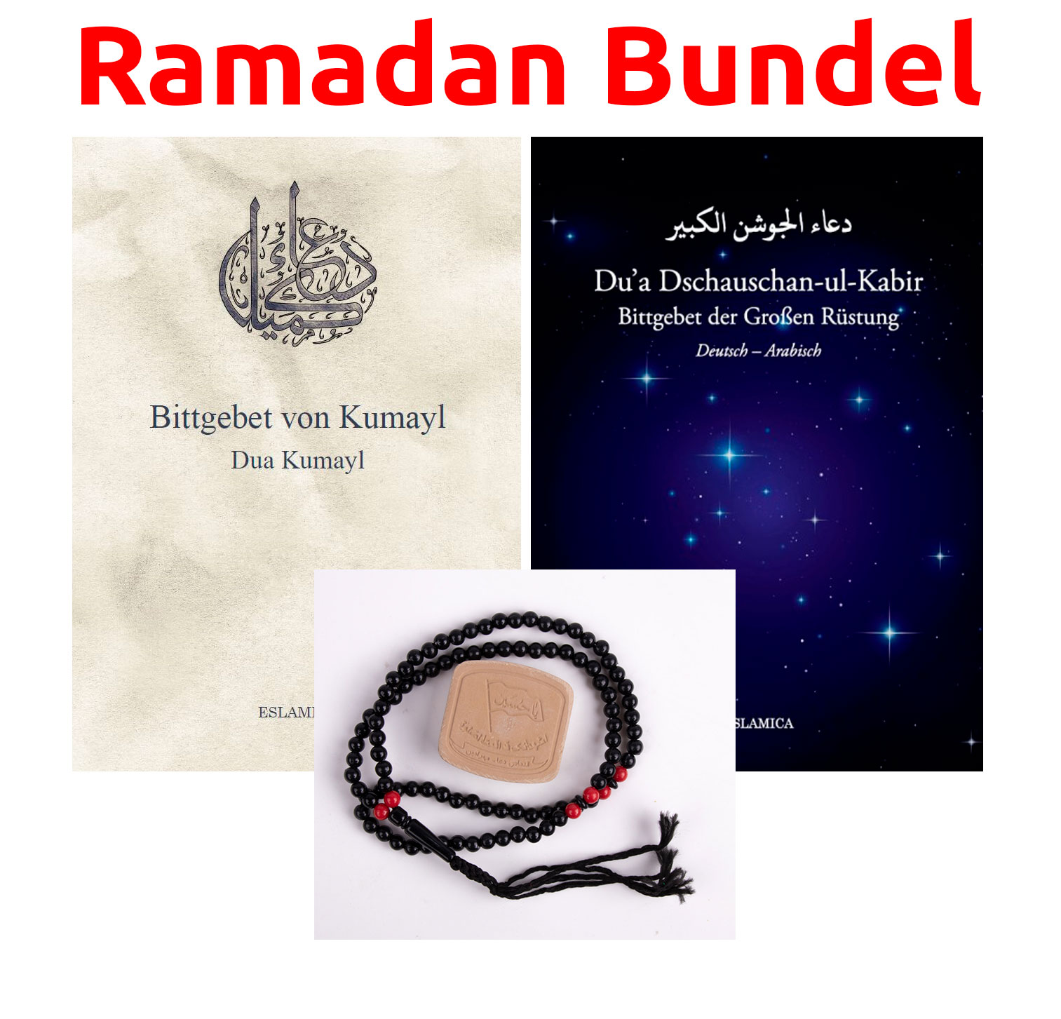 Dua Jaushan Alkabir + Dua Kumail + Turba + Tasbih