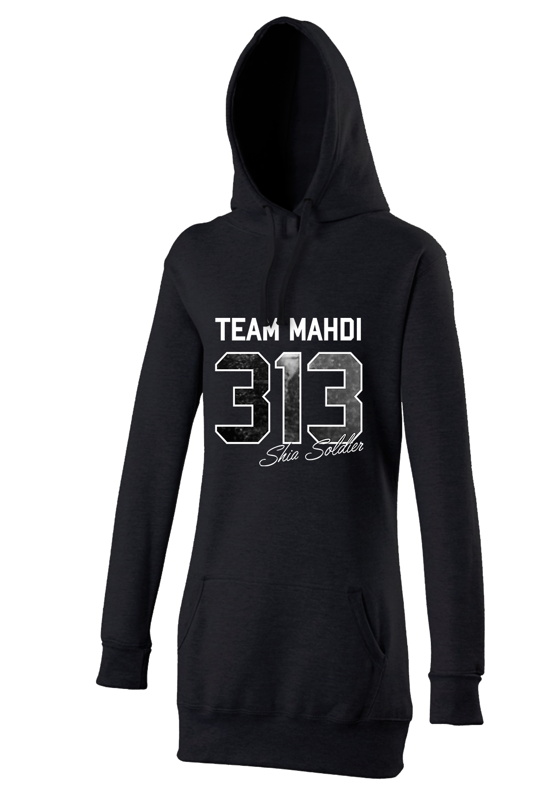 Team Mahdi 313 Shia Soldier Ashura Muharram Islamische Kleidung Hijab Hoodie
