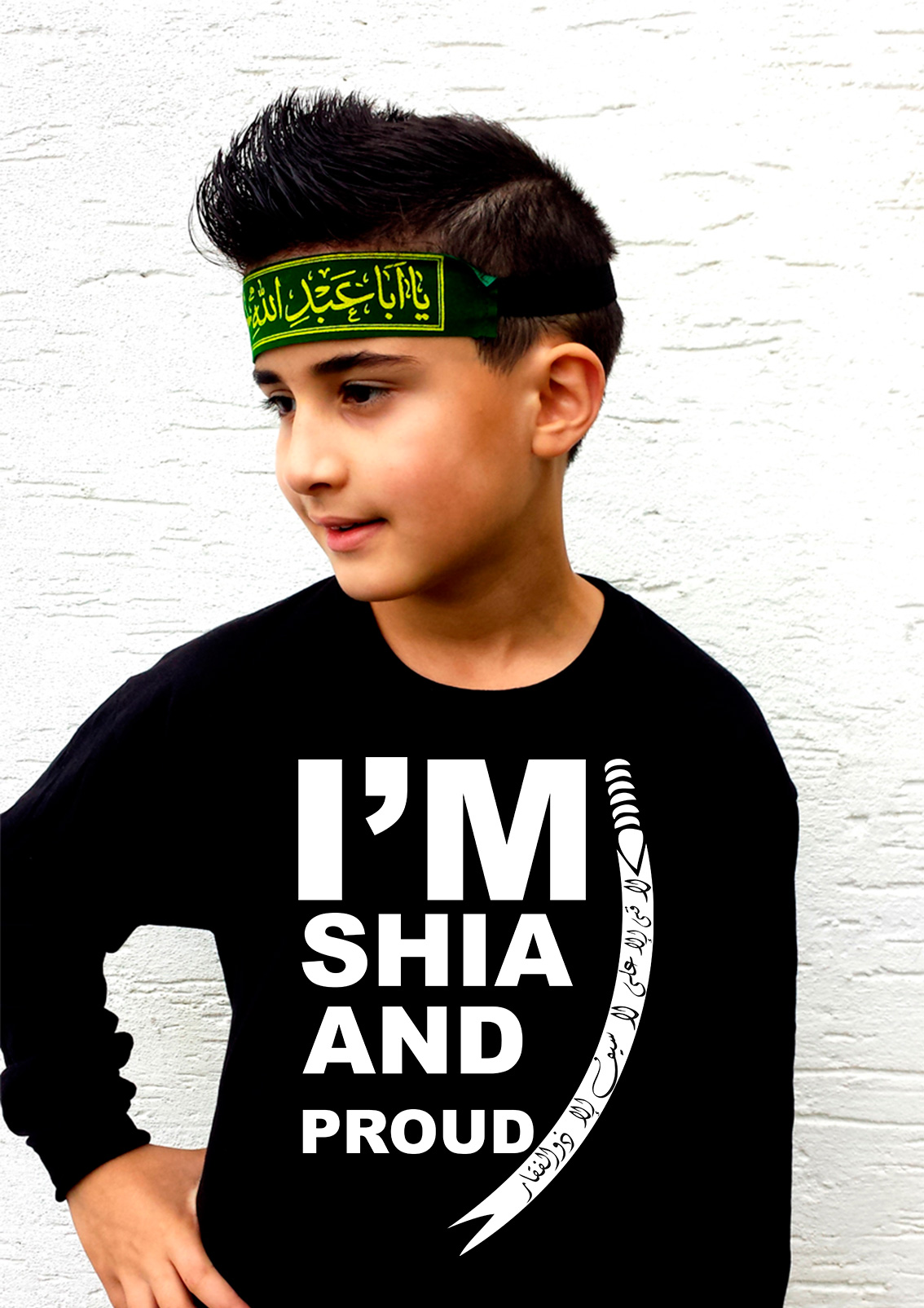 I'M Shia and Proud - Ashura Muharram Langarm Shirt für Kinder