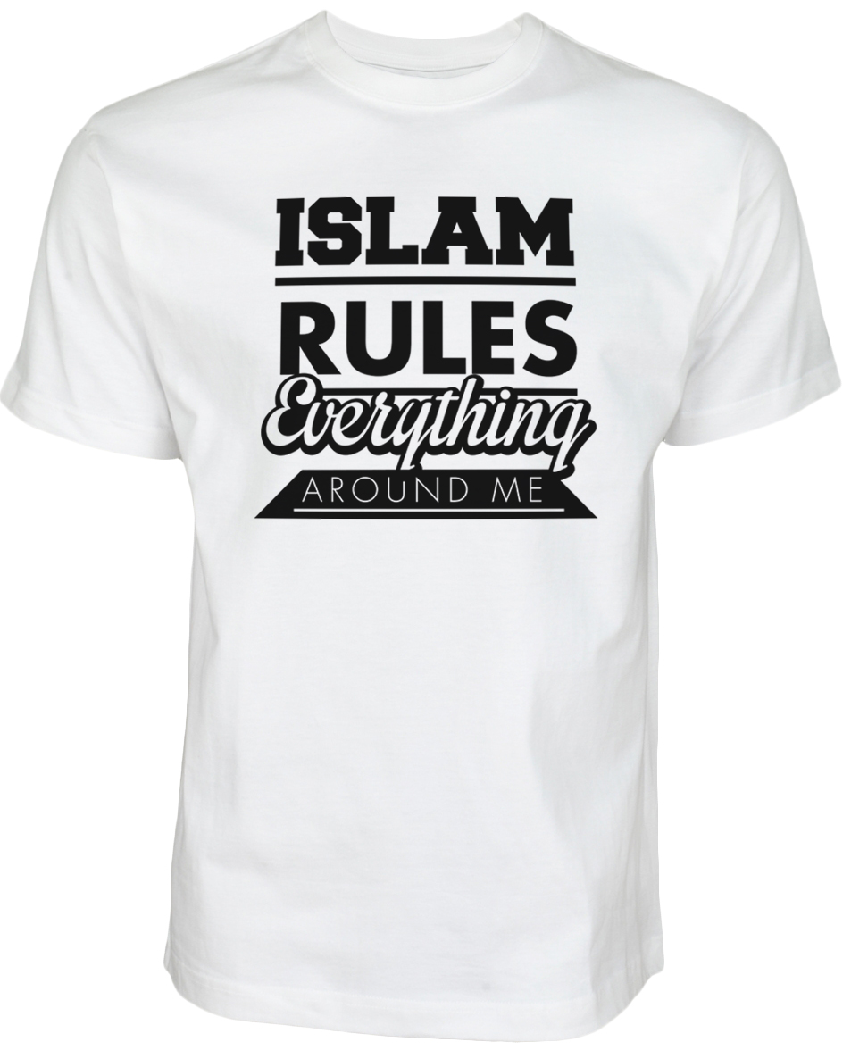 Islamische Kleidung Muslim Streetwear Halal-Wear Islam Rules everything around me