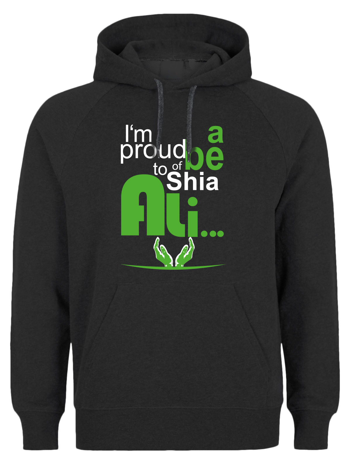 I am proud to be a shia of Ali Shia Herren Hoodie