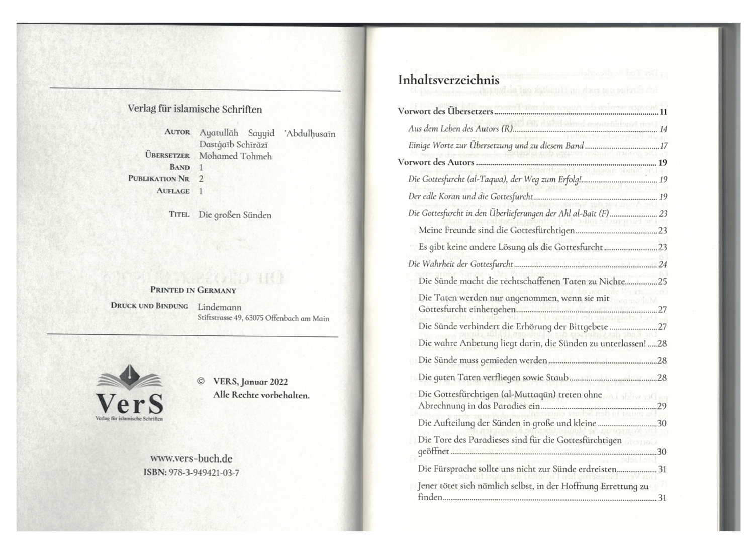 DIE GROSSEN SÜNDEN - Band 1
