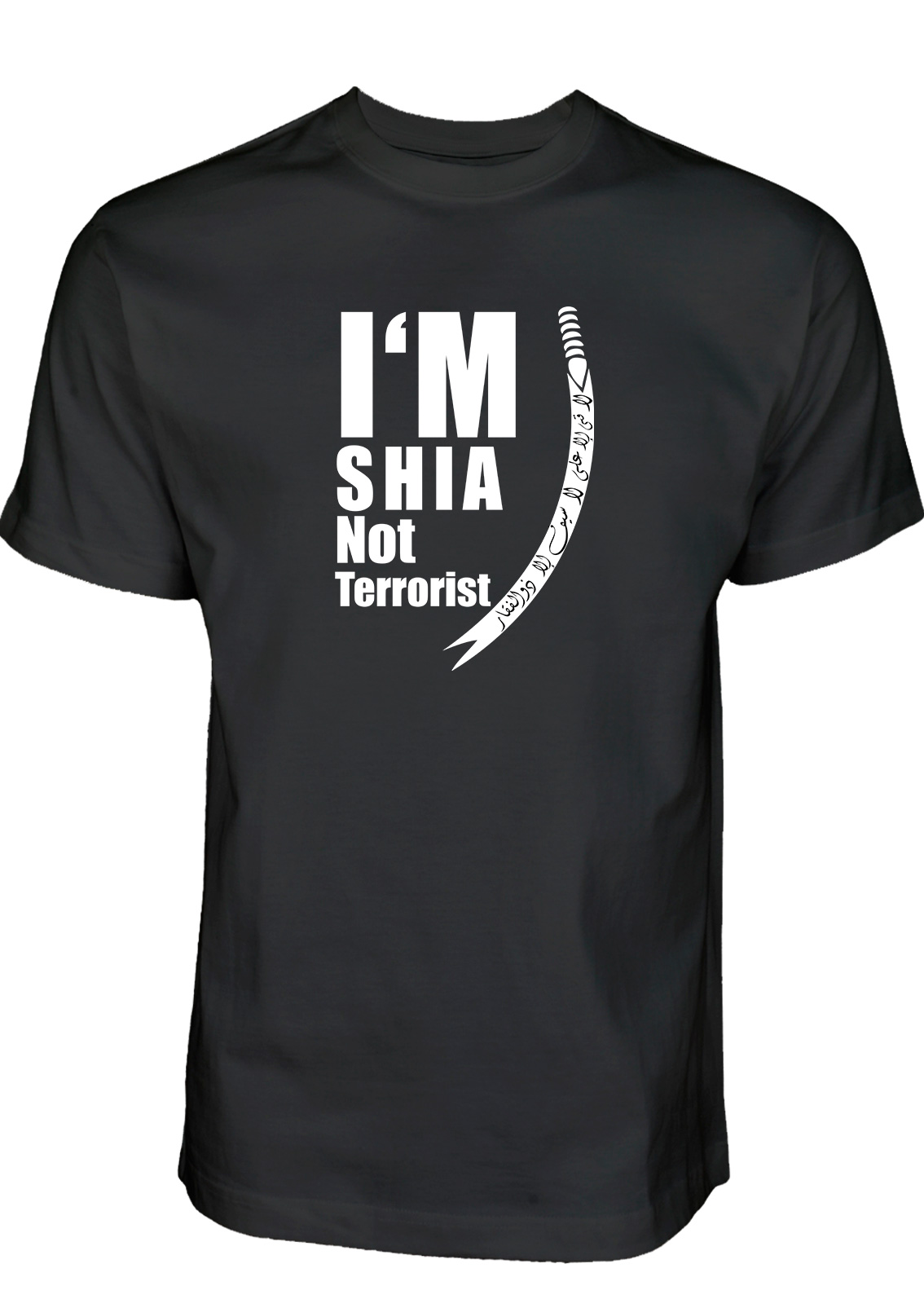 I'M Shia not terrorist - Zulfiqar T-Shirt