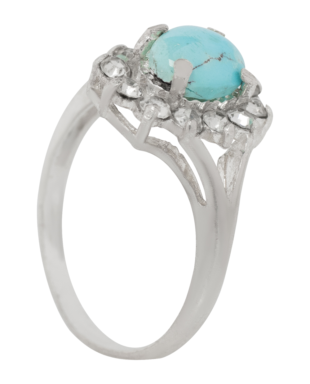 Fairuz Silber Damen Ring - Original Stein