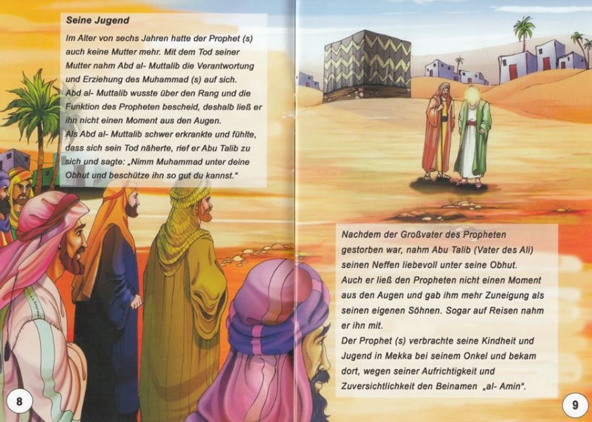 Kindergeschichten über die 14 Reinen der Ahlulbait komplett in Farbe und auf Deutsch