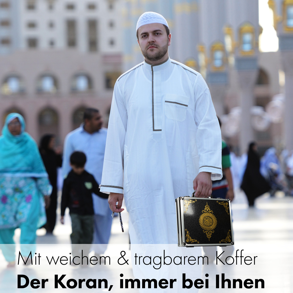 Koran-Lesestift Set: Perfektes Geschenk für Ramadan, Multilingual, inkl. Bücher & Akku - 8 GB Editio