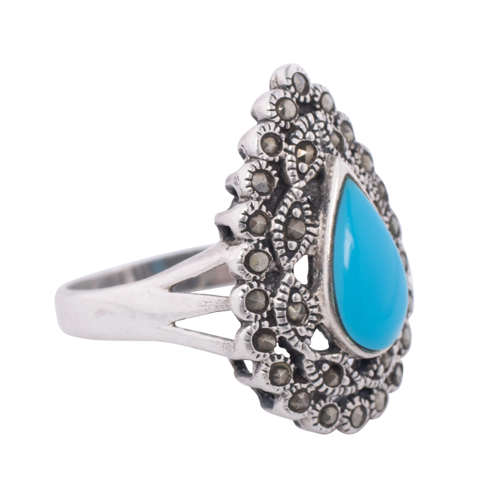 Damen Ring - Fairuza Silber- Gr 55