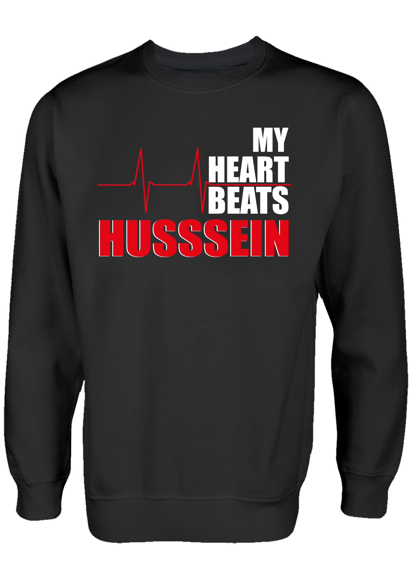 My Heart beats Hussein Shia Ashura Clothing Islamische Kleidung Pullover