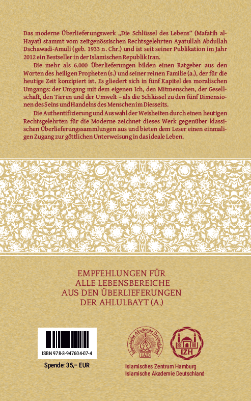 Die Schlüssel des Lebens – Mafatih-ul-Hayat mehr als 6.000 Überlieferungen