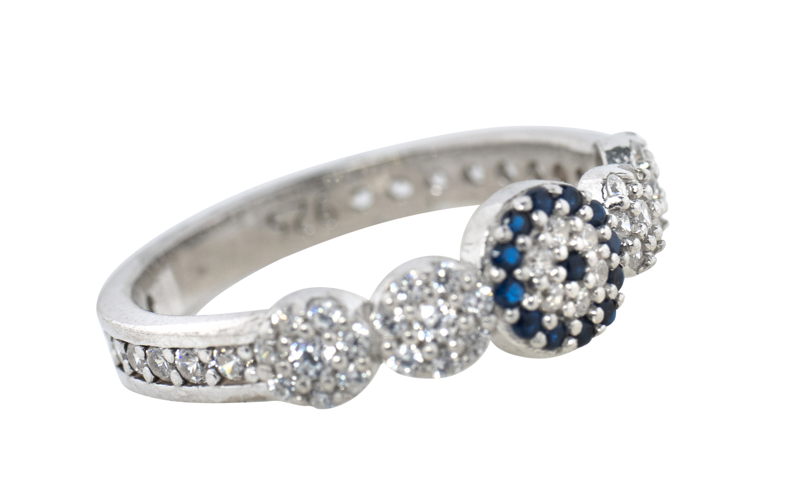 NAZAR DAMEN RING mit ARMBAND set 2 -925 STERLING SILBER