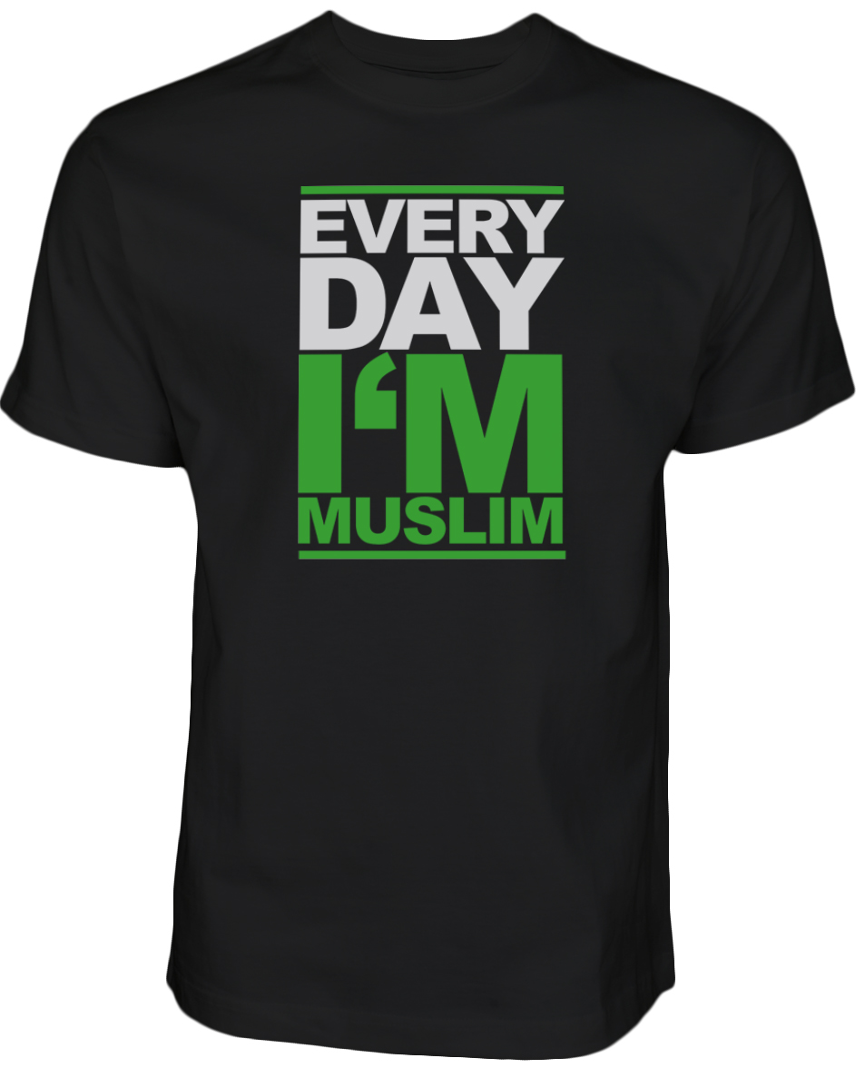 Islamische Kleidung Muslim Streetwear Halal-Wear Every Day I am Muslim