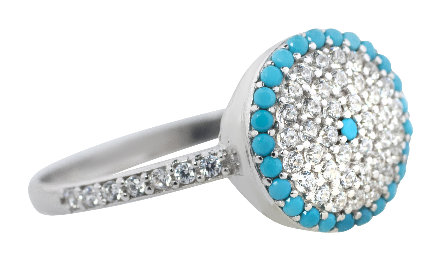 NAZAR DAMEN RING mit ARMBAND set 1 -925 STERLING SILBER