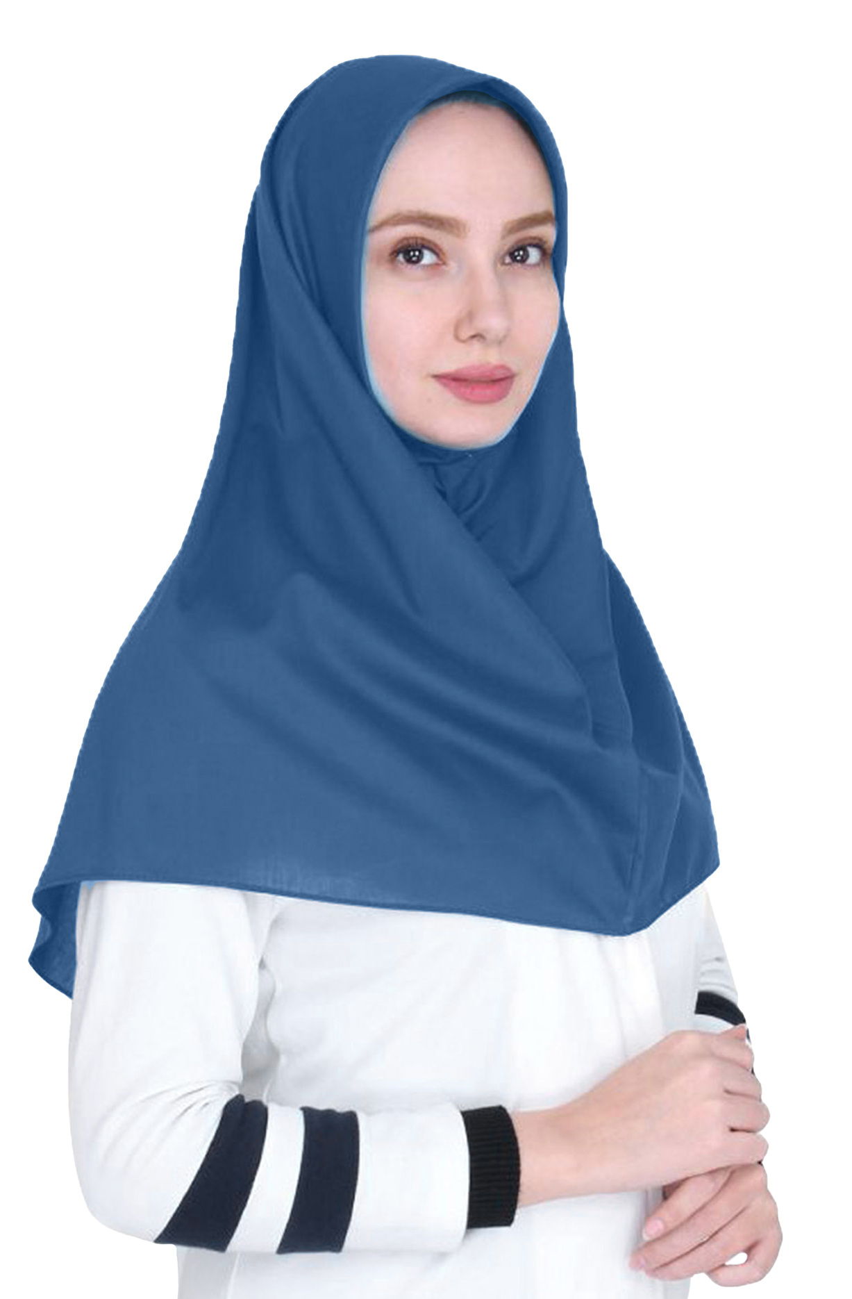 Persiches Kopftuch - Maqanaa - مقنعة - Hellblau