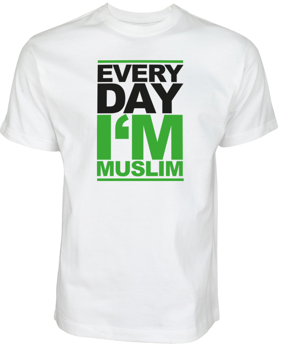 Islamische Kleidung Muslim Streetwear Halal-Wear Every Day I am Muslim