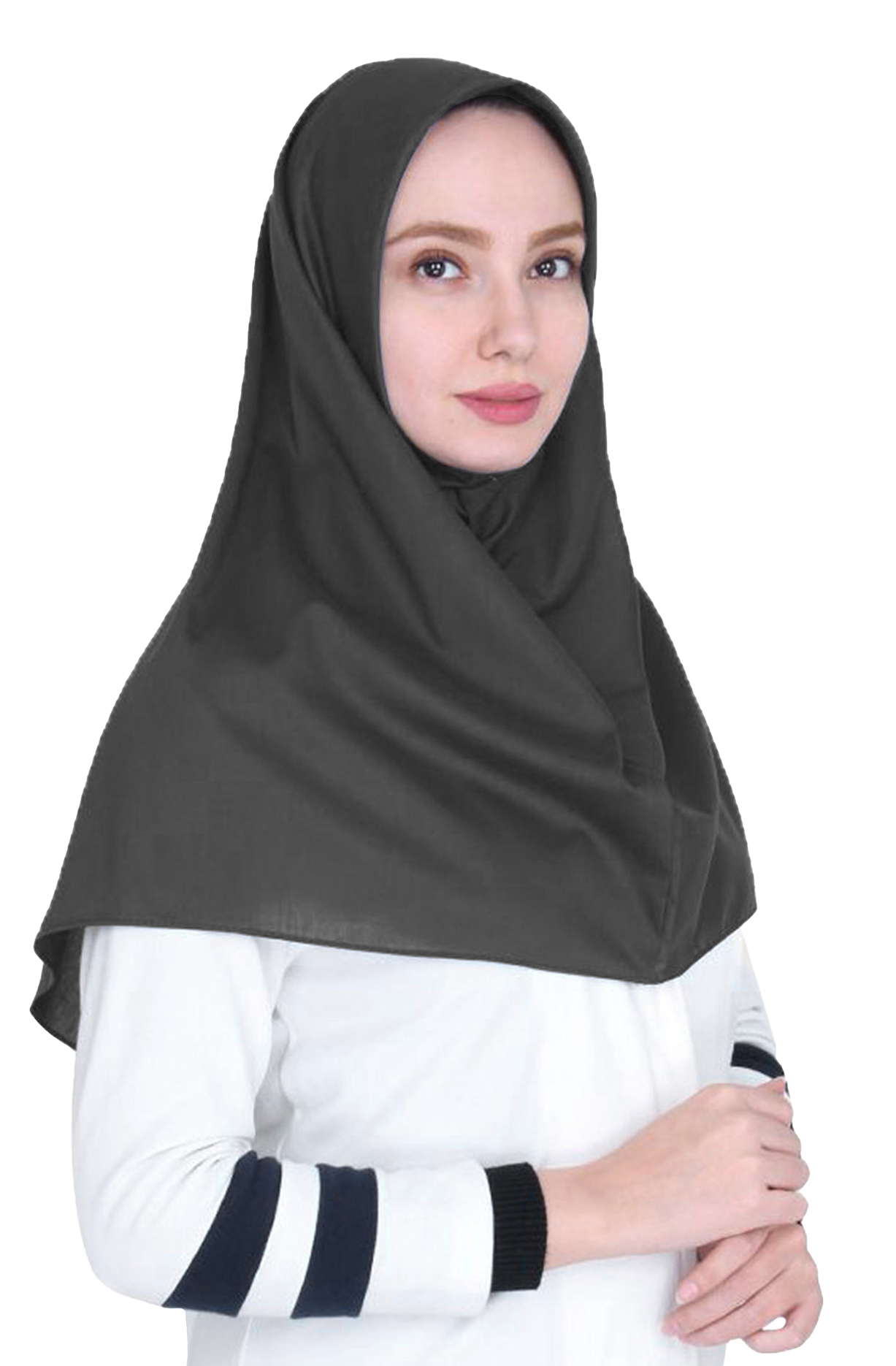 Persiches Kopftuch - Maqanaa - مقنعة - Hellgrau