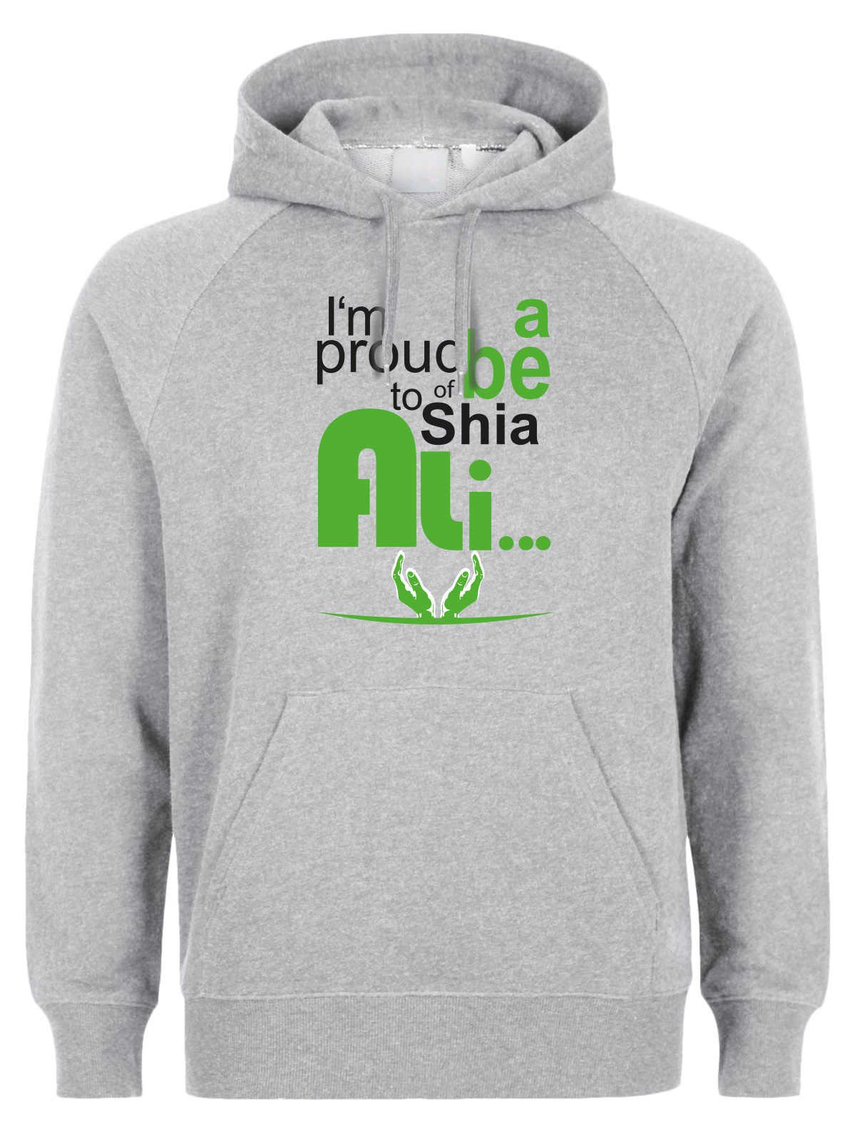 I am proud to be a shia of Ali Shia Herren Hoodie
