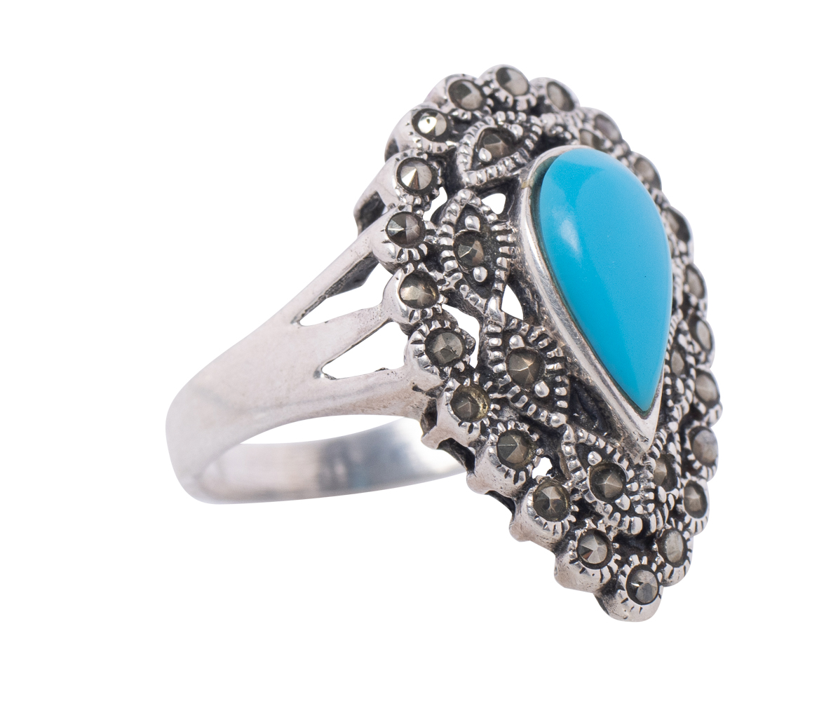 Damen Ring - Fairuza Silber- Gr 55