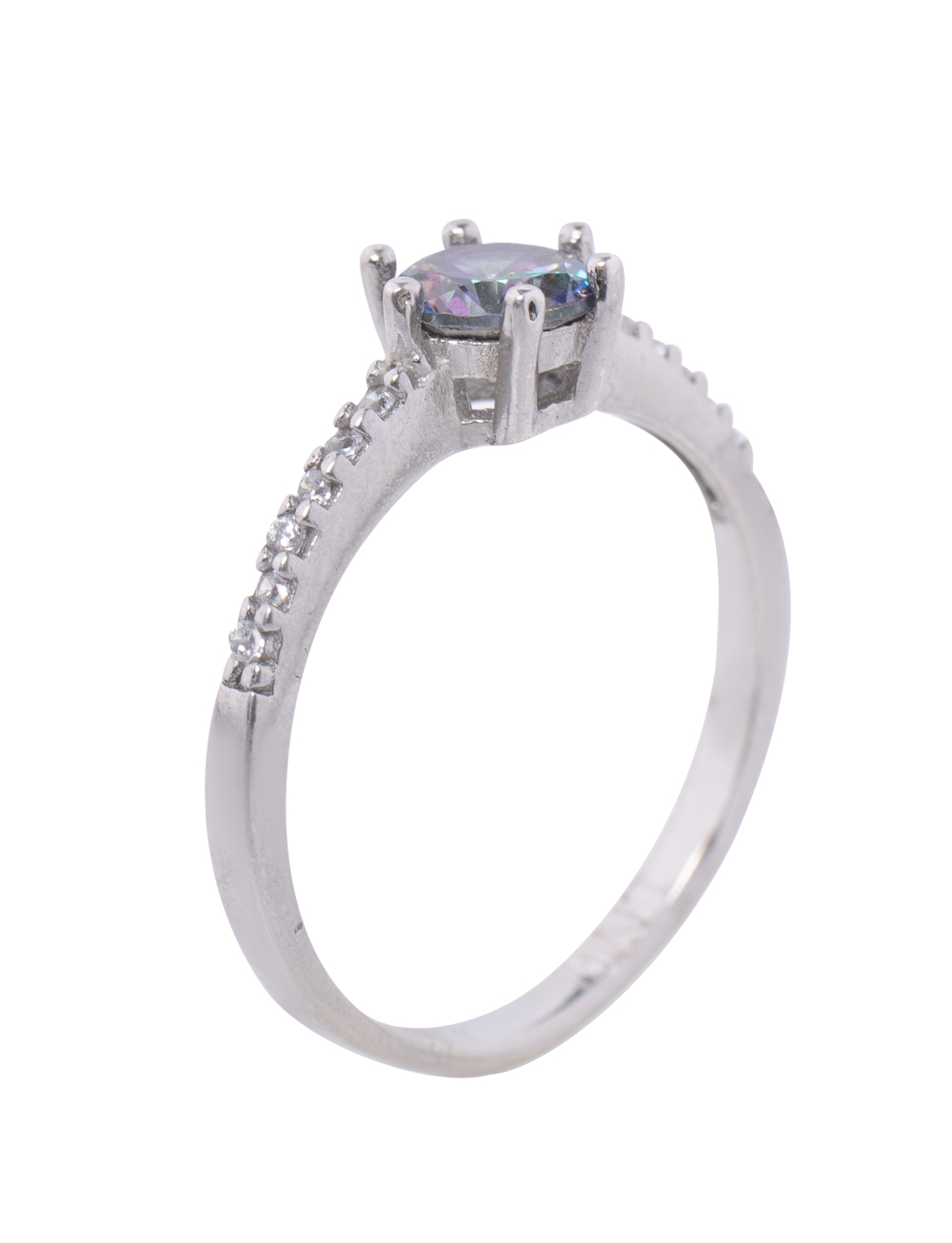 Edle Silber Damen Ring mit Topas
