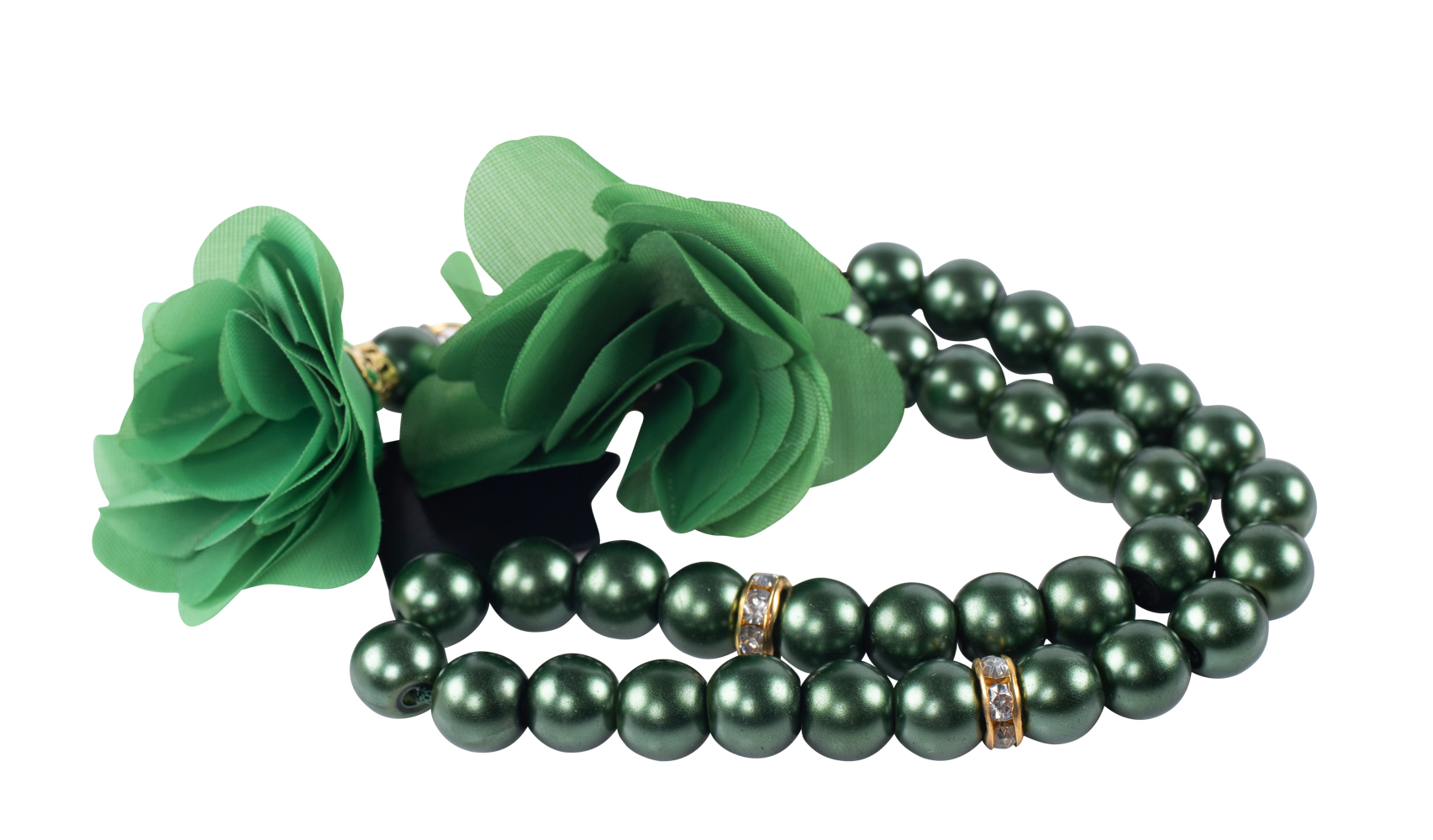 Elegante Gebetskette Tesbih Grün- Ideal für Frauen