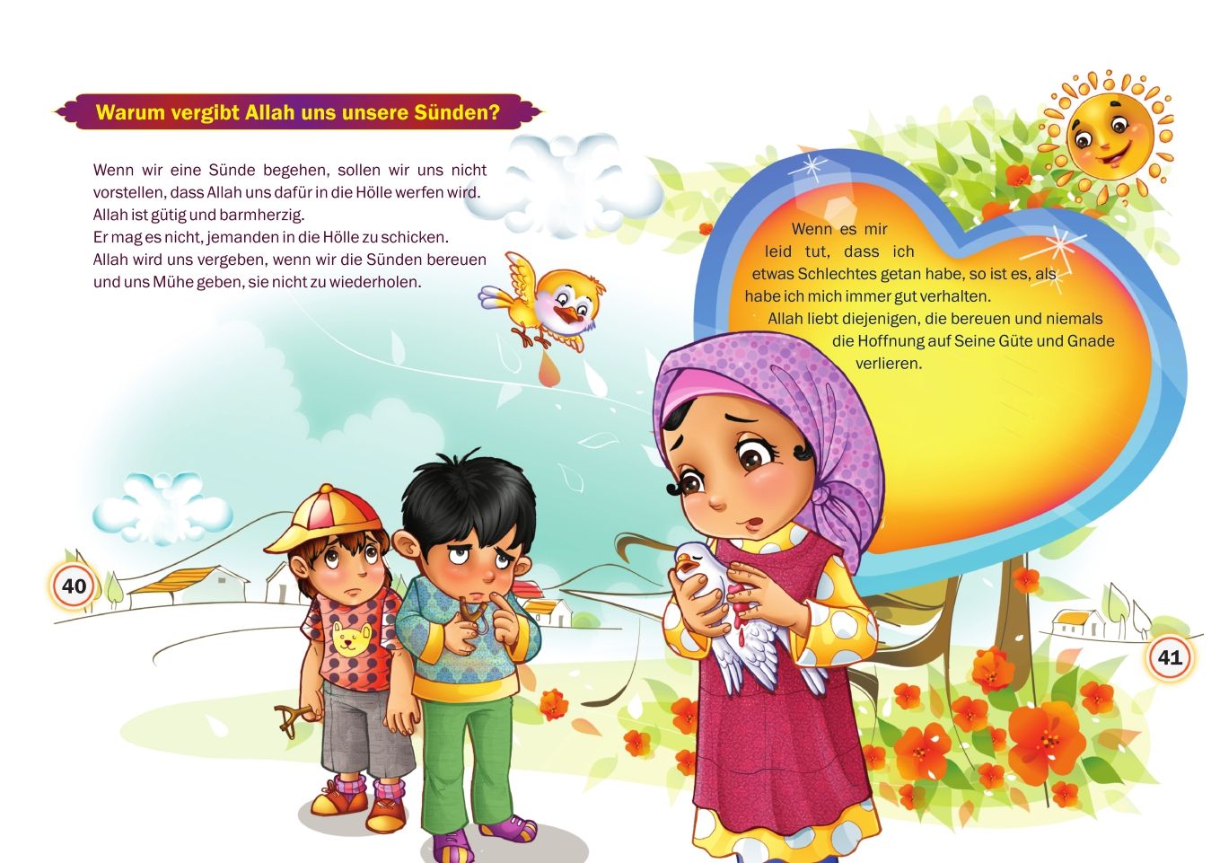 20 Fragen und Antworten über Allah - Kindgerecht