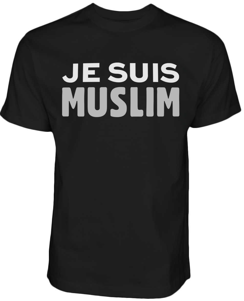 Islamische Kleidung Muslim Streetwear Halal-Wear Je Suis Muslim