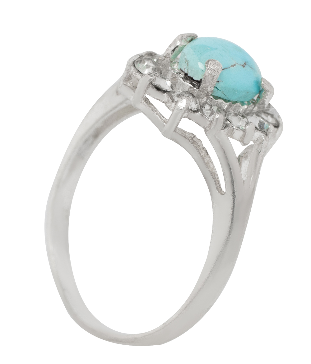 Fairuz Silber Damen Ring - Original Stein